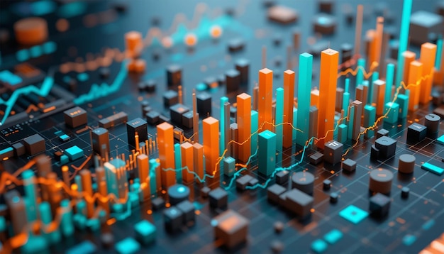 Stock market finance trading investment image Loyalty free stock image