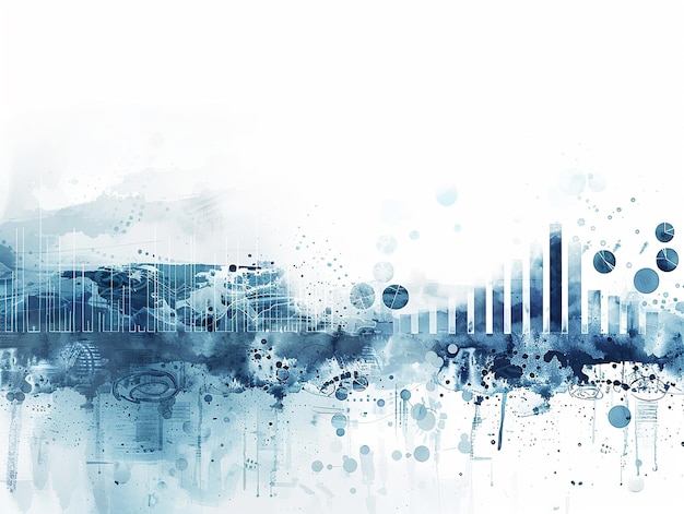 subtle watercolor gradient background for slides