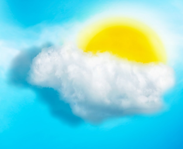 Sun in the cloud