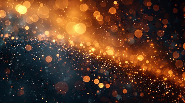 Texture with an elegant abstract background featuring bokeh lights stars and copy space image