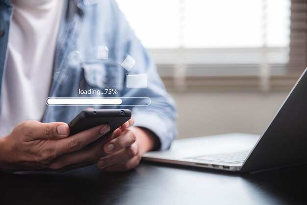 The management of documents in businesses the uploading of files to online databases cloud storage of data files online database management and cloud utilisation in business