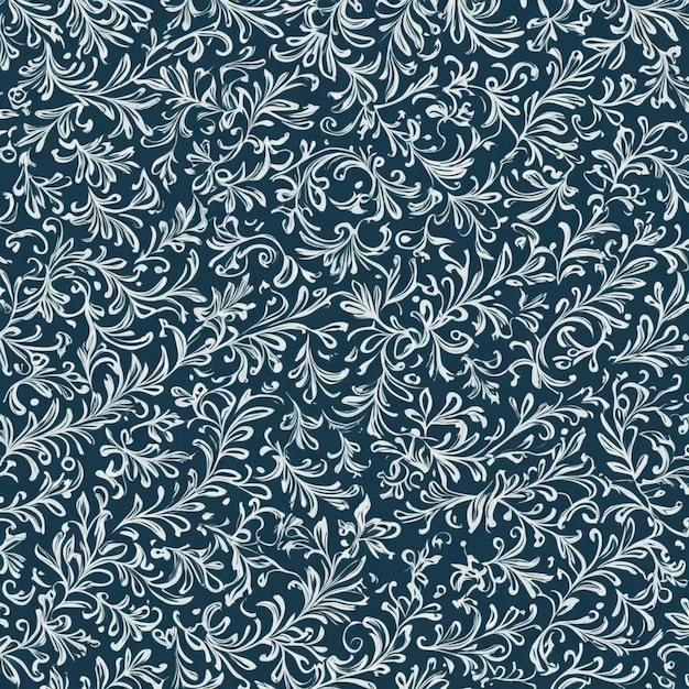 the pattern of the floral fabric