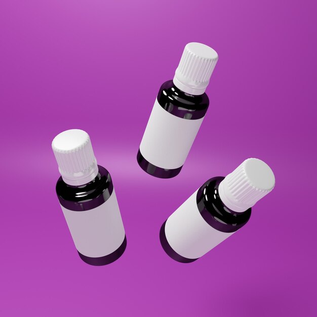 Three Bottle Mockup 17