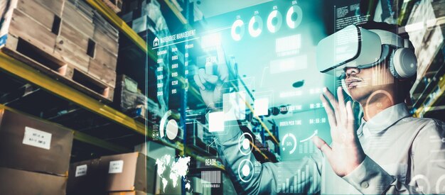 Tulevaisuuden virtuaalitodellisuusteknologia innovatiiviseen VR-varastonhallintaan