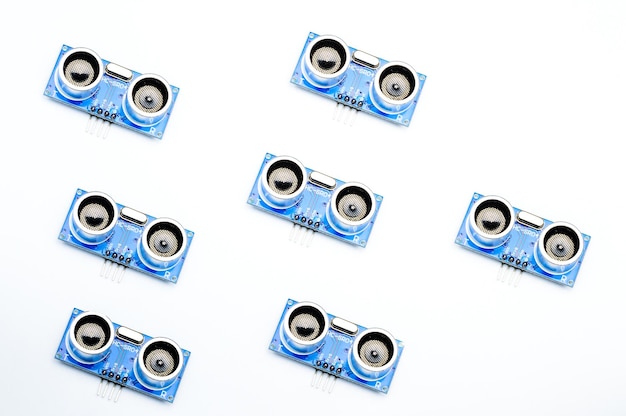 Ultrasonic Ranging Module HC - SR04. Arduino distance sensor. Arduino Code sensor. Background pictur