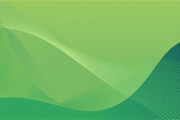 Vibrant Green Abstract Background in Full Size