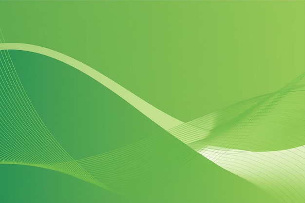 Vibrant Green Abstract Background in Full Size