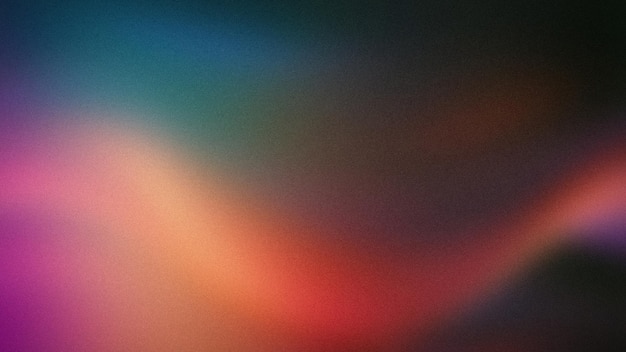 Vivid 4K gradient blending rich hues of green red purple and orange with a grainy texture Ideal for dynamic modern backgrounds and artistic designs