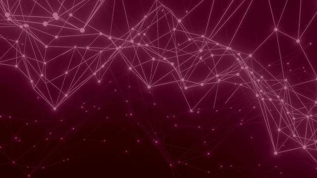 Warm Techno Pink Abstract Creative Background Design