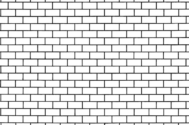 white brick patterned background