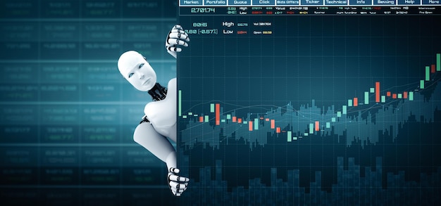 Xai future financial technology controlled by ai robot using machine learning
