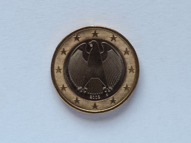 1 euro coin, Germany, Europe