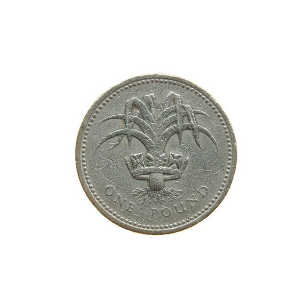 1ポンド硬貨、イギリス