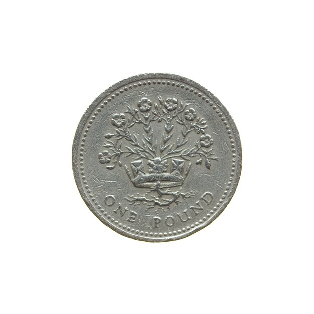 1 pound coin, United Kingdom