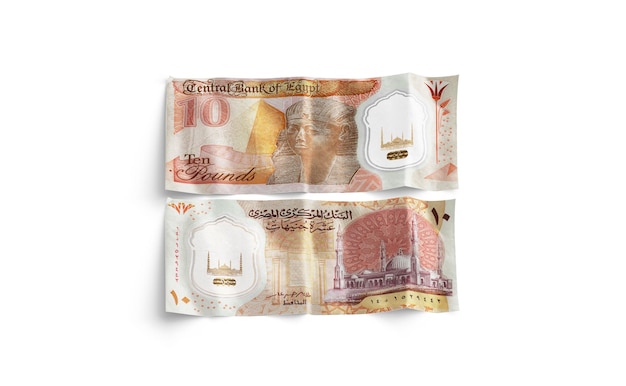 A 10 and 10 note is next to a 10 and 10 note.