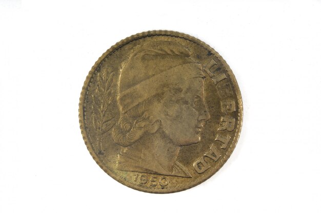 10 centavos old coin of Argentina (1950)