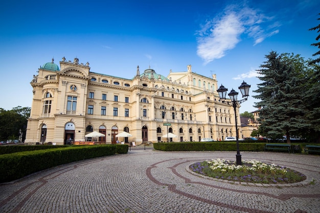 10 juli 2017Krakau Polen Oud stadscentrum Krakau Marktplein historisch centrum een stad met oude architectuur