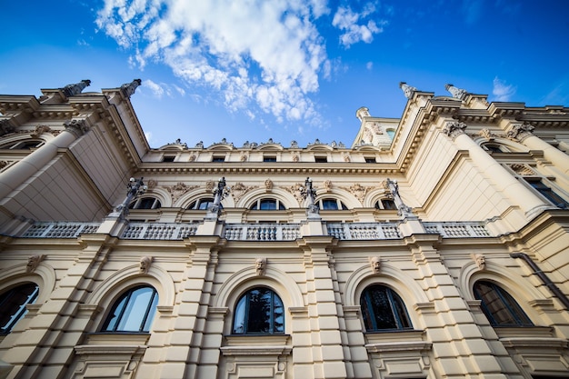 10 juli 2017Krakau Polen Oud stadscentrum Krakau Marktplein historisch centrum een stad met oude architectuur