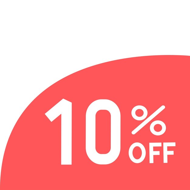 10 Persent Discount Off Icon Discount Icon illustration vector