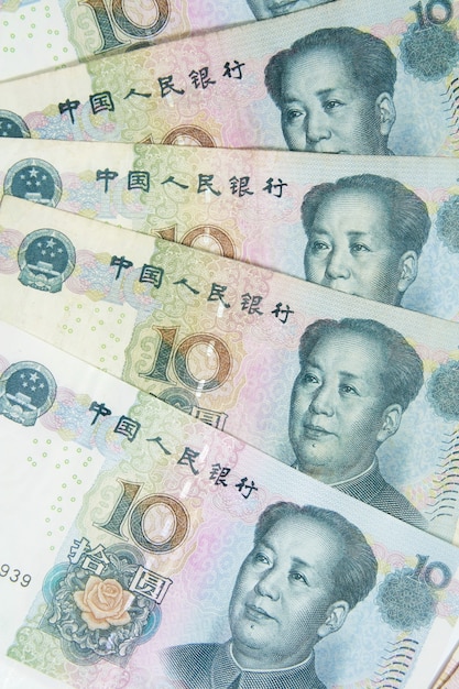 10 Yuan bills, China bills 