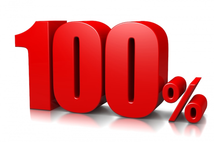 Фотография 100 процентов