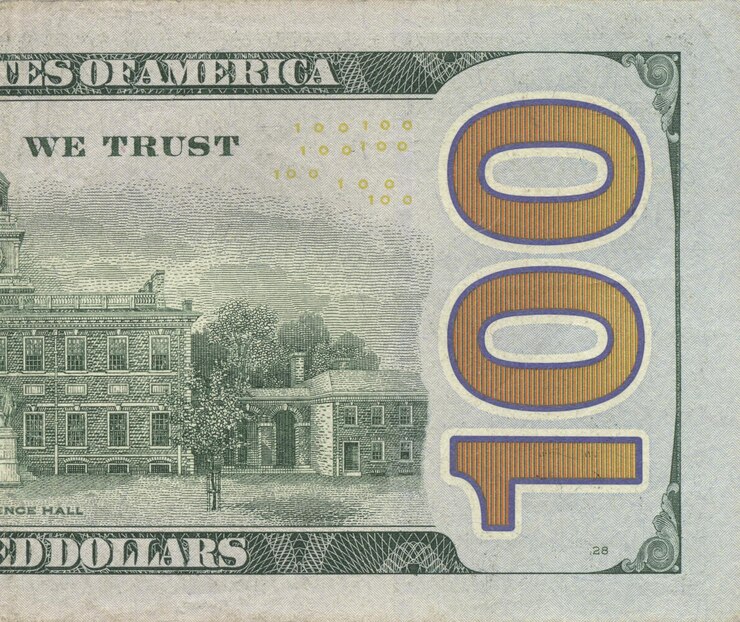 Фотография 100 долларов сша