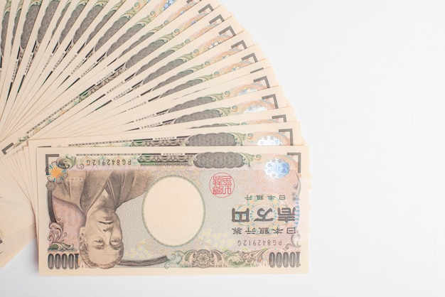 1000 Yen, Japan Banknotes on white 