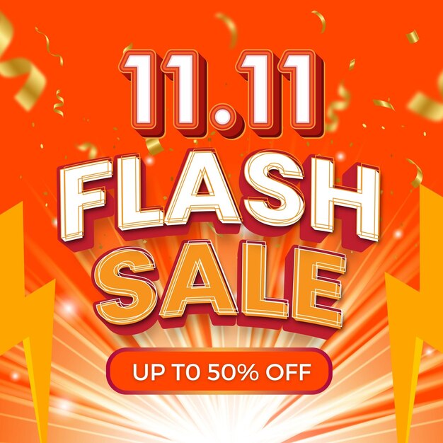 Photo 11 11 sale template