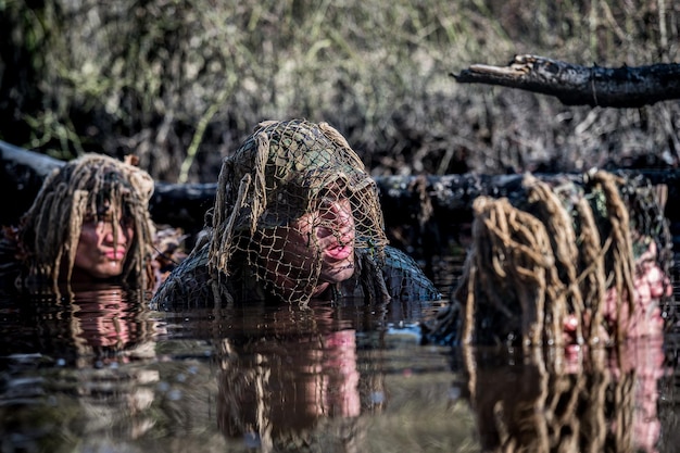 1114th Reconnaissance and Sniper Platoon Ghillie Wash