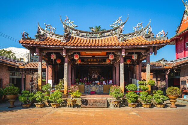 13 januari 2021 Jhen Wen Academy een voormalige tutoriale academie in Xiluo Township Yunlin Taiwan werd oorspronkelijk gebouwd in 1797 als Wen Chang Temple om vijf grote hemelse keizers van leren te aanbidden