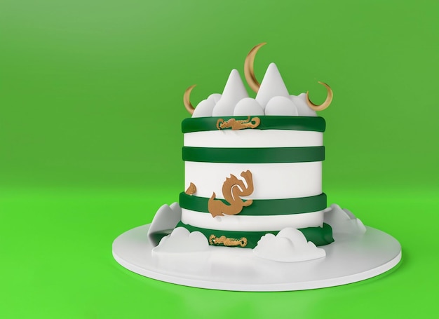 14 augustus Pakistan Onafhankelijkheidsdag Cake