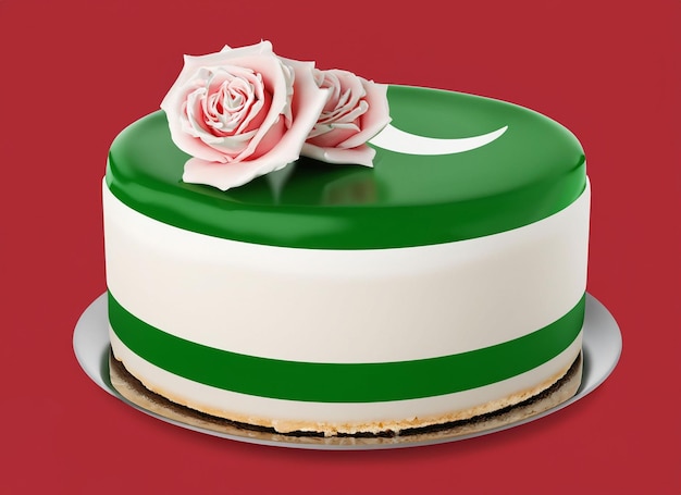 14 augustus Pakistan Onafhankelijkheidsdag Cake