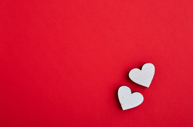 14 februari Valentine-hartenconcept