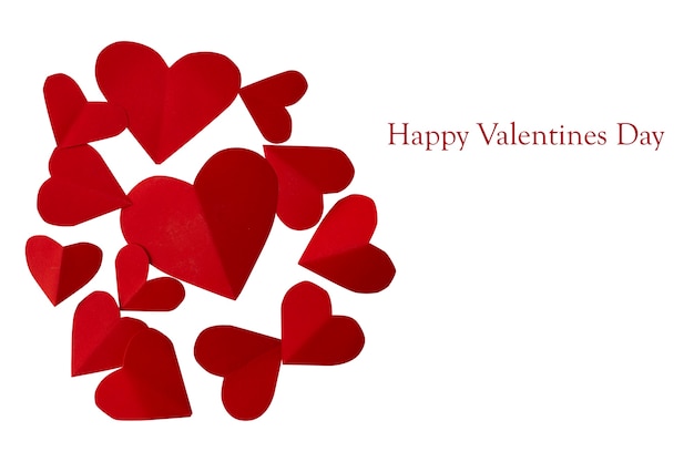 14th Valentine's day hearts