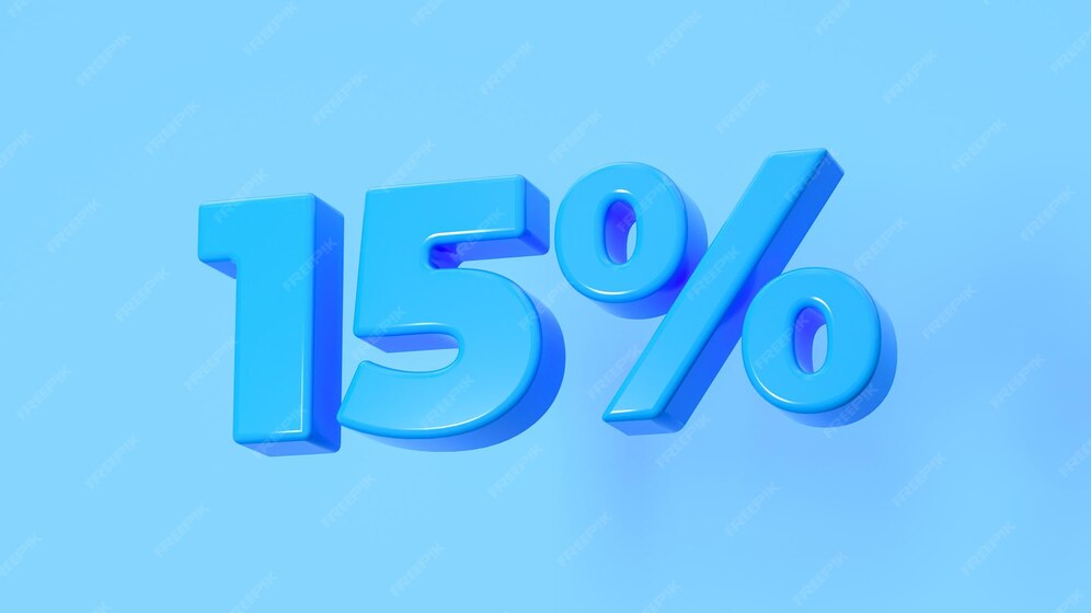 Premium Photo 15 Percent Discount 15 Fifteen Percent Promotion Blue premium-photo-15-percent-discount-15-fifteen-percent-promotion-blue