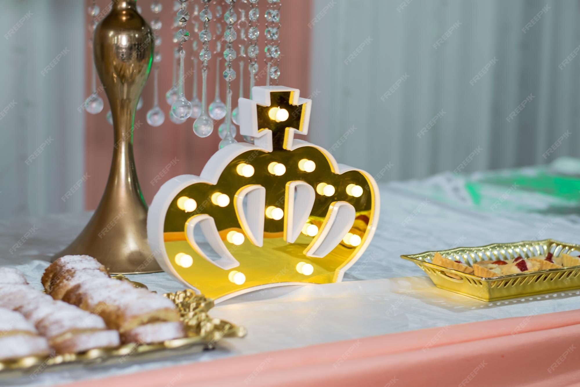 Premium Photo | 15-year-old party decoration for girls.