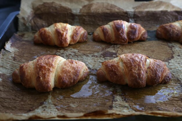 - 1906 zelfgemaakte croissant.