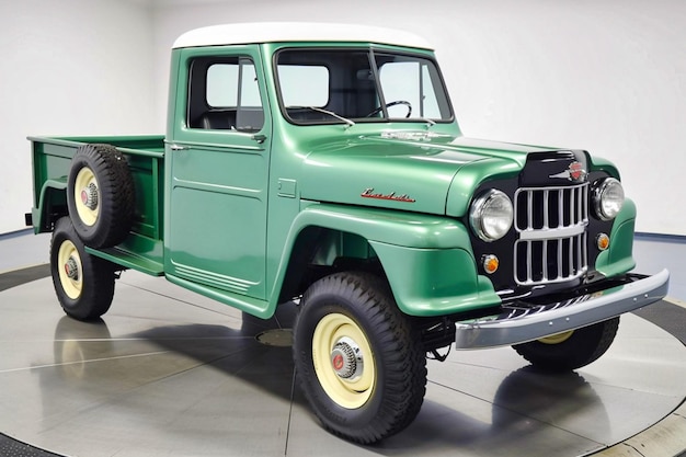 1955 Jeep Pickup Generatieve AI