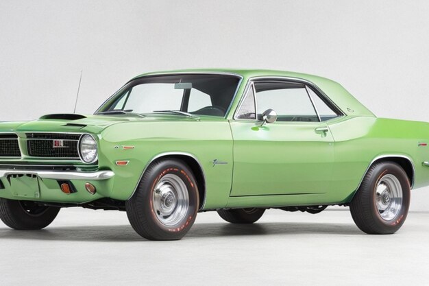 Foto il plymouth barracuda