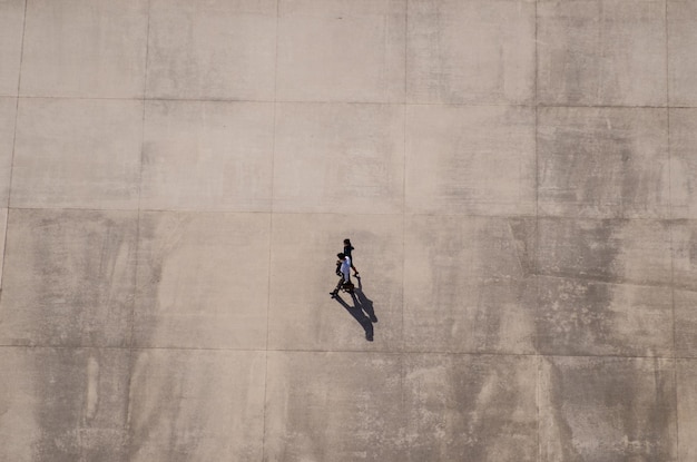 Photo 2 humans from above pyonyang north korea