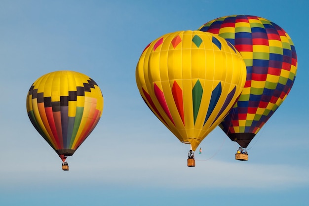 2012 erie town fair and balloon festival. the balloon event is
part of a day long street fair in the town of erie.