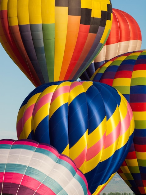 2012 Erie Town Fair en Ballonfestival. Het ballonevenement maakt deel uit van een daglange straatmarkt in de stad Erie.