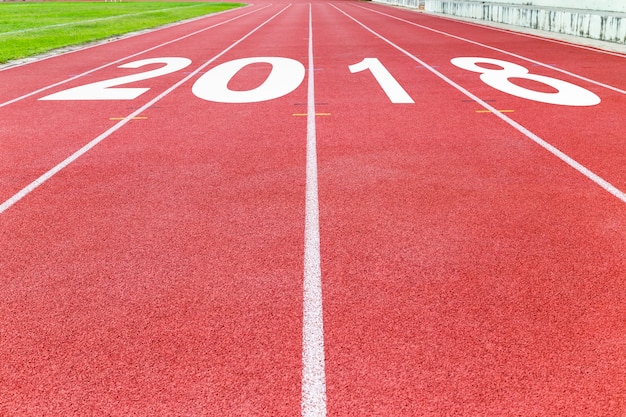 2018 with running track