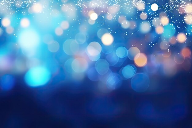 Photo 2020 festive backdrop with blurred bokeh effects for christmas and new year