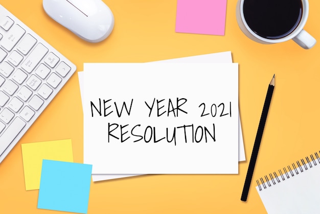 2021 Happy New Year Resolution Goal List