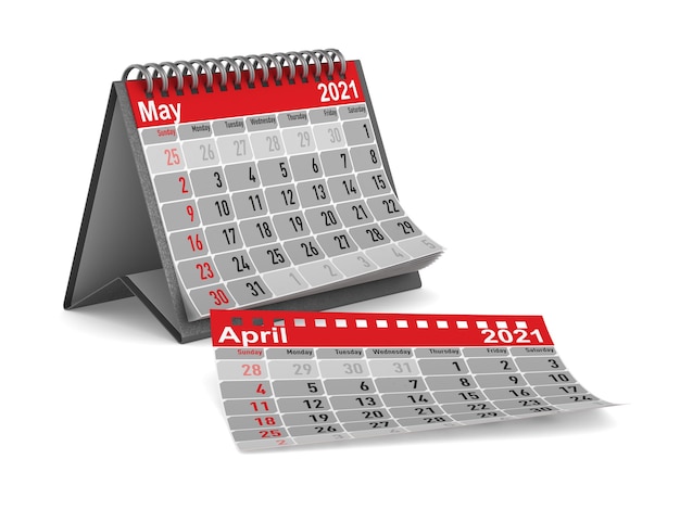 2021 year. Calendar for May.