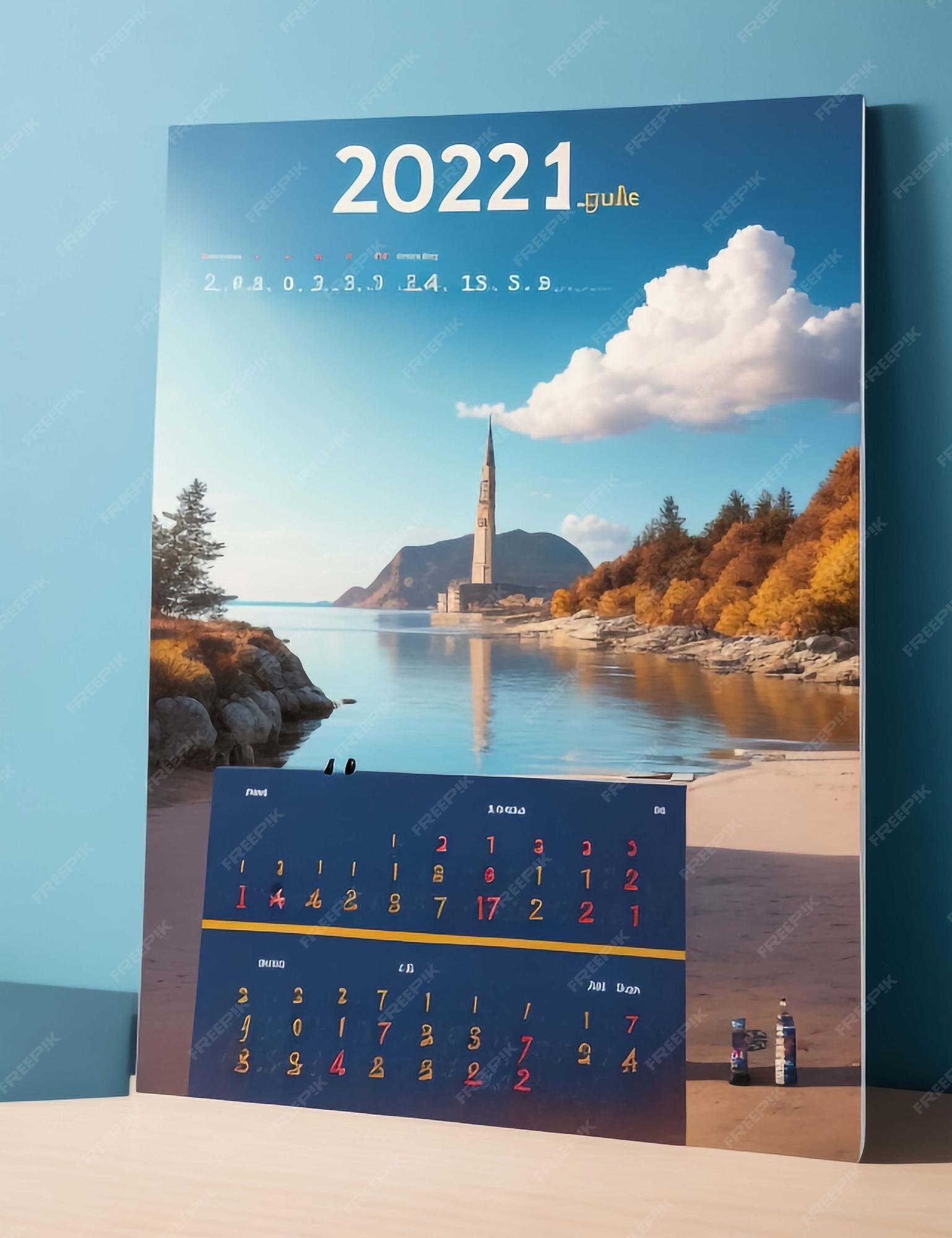 Premium Photo 2023 2024 2025 years calendars Week starts Monday