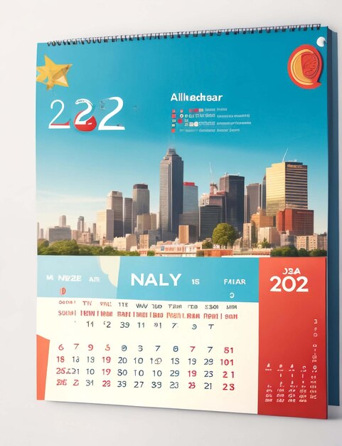 Photo 2023 2024 2025 years calendars week starts monday simple calender layout desk calendar template w