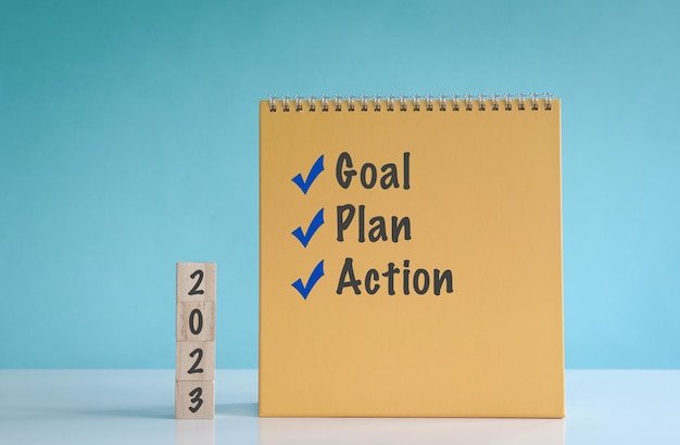 2023 goal plan and action