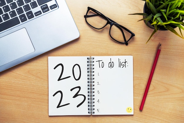 2023 Happy New Year Resolution Goal List and Plans Setting